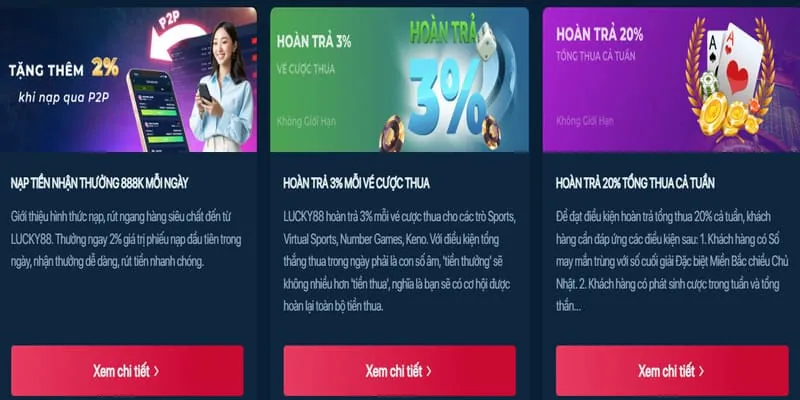Ưu đãi nạp lại hàng ngày cho cá cược thể thao